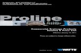 Proline - Best MaterialsCommercial Drainage Products Catalog & Price List Effective January 17, 2011 w a t t s . c o m Proline Distributed by: BEST MATERIALS LLC Ph: 800-474-7570,