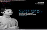 CONSUMER CONFIDENCE · The Nielsen Consumer Confidence Index measures perceptions of local job prospects, personal finances and immediate spending intentions. Consumer confidence