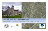 ORIENTATION EAST SELKIRK SECONDARY PLAN...EAST SELKIRK SECONDARY PLAN OPEN HOUSE 1 –COMMUNITY ORIENTATION PRESENTATION Lombard North Group Selkirk and District Planning Area planners