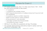 Review for Exam 2 - University of Colorado Boulderjcumalat/phys2170_f13/lectures/Lec... · 2013-11-06 · Review for Exam 2 • 2nd exam is tomorrow, Nov 7 in this room from 7:30