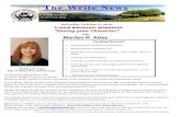 FF TThhee WWrriittee NNeewwss - WordPress.com...cases of art theft, the murder of the son of a powerful San Francisco family, and is nearly killed chasing a notorious Mexican drug