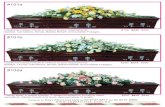 Ray's Florist layout priceonphoto June2011 · Designed by Ray’s Florist and Gifts tel 02 9737 8877 fax 02 9737 8466 Prices current 1st June 2011 Basic casket tribute with mixed