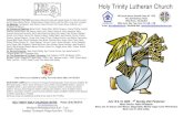 Holy Trinity Lutheran Church … · 19-07-2020  · HOLY TRINITY EARLY CHILDHOOD CENTER Phone: (516) 766-9716 Mondays & Wednesdays Hours 9 am – 3 pm Tuesdays, Thursdays & Fridays