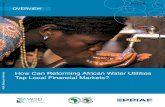 How Can Reforming African Water Utilities Tap Local ......6 How Can Reforming African Water Utilities Tap Local Financial Markets? Box 1: Examples of Utility Reforms and Emerging Institutional