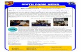 SIXTH FORM NEWSst-benedicts.org/sixthform/wp-content/uploads/2017/07/... · 2017-07-19 · For t heir Gold Art s Award leadership project , Emily Holiday and Emma Wat son will lead