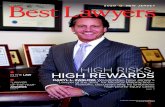 HIGH RISKS, HIGH REWARDS - NJ Medical Malpractice Lawyers · “LAWYER OF THE YEAR” AWARDS page 6 2020 NEW JERSEY ADVERTISING SUPPLEMENT A SPECIAL ADVERTISING SUPPLEMENT TO THE