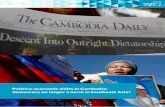 Politico-economic shifts in Cambodia: democracy no longer ...grid91.com/pdf/reports/PoliticoEconomicShiftsCambodia.pdfPolitico-economic shifts in Cambodia: democracy no longer a norm