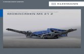 MOBISCREEN MS 21 Z - Wirtgen Group€¦ · technical specifications i track-mounted screening plant mobiscreen ms 21 z a wirtgen group company