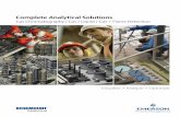 Complete Analytical Solutions€¦ · Rosemount Analytical gas chromatographs are ideal for measuring H 2S and heating value in fuel and flare gas within refinery applications. Sulfur