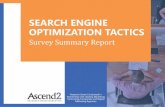 SEARCH ENGINE OPTIMIZATION TACTICS - Ascend2 ... SEARCH ENGINE OPTIMIZATION TACTICS Search Engine Optimization,