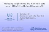 Managing large atomic and molecular data sets: HITRAN ... · Identify users (usernames, email addresses) 2. Authenticate users (login with password) 3. Account for users’ activity