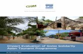 Impact Evaluation of Swiss Solidarity Asian Tsunami Programme€¦ · 2.3 Impacts of the quality of housing, settlements, connectivity and social services 28 2.3.1 Investments in