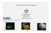 Using Shaders for Lighting - web.engr. mjb/cs519/Handouts/lighting.1pp.pdfآ  Using Shaders for Lighting