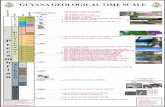GUYANA GEOLOGICAL TIME SCALE · GUYANA GEOLOGICAL TIME SCALE O Cenozoic Mesozoic e Million of Years GUYANA AGE DATING Age of White Sands < 5 My. Age of Oil source rock 6.7-9.4My Age