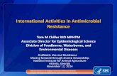 International Activities In Antimicrobial Resistance · The Evolving Threat of AR: Options for Action, 2012 Global Report on AR Surveillance, 2014 Resolution on AR at World Health