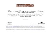 Connecting Communities to Markets - policy-powertools.org · Product quality – Quality is a fundamental requirement of buyers. General market research showed, for example, that