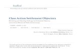 Class Action Settlement Objectors - media.straffordpub.commedia.straffordpub.com/.../presentation.pdf · 1/10/2012  · DirectBuy, Inc., Civ. A. No. 3:09-CV-590 (JCH), slip op. at8t