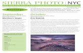 SIERRA PHOTO NYC · 2018-09-24 · Arrow Dynamic by Erin Babnik: Sand verbena blooms in Death Valley National Park (2017) SIERRA PHOTO NYC New York C ity Sierra C lub Photography