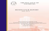 THE BALANCE OF PAYMENTS REMITTANCE REPORT July 2012boj.org.jm/uploads/news/remittance_update_july_2012.pdf · July 2012 For July 2012, net remittances were US$146.4 million, which