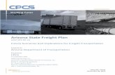 Arizona State Freight Plan - azdot.gov · (ADOT MPD 085-14) | i Executive Summary This brief working paper contains an analysis of divergent and conjectural future scenarios in order