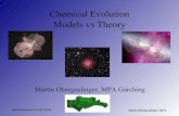 Chemical Evolution Models vs Theory€¦ · The evolution of gas and stars in galaxies – Dynamics of stars and gas – Formation and nucleosynthesis of stars – ... Advisorseminar,