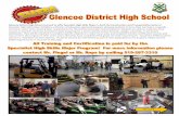 Glencoe District High School is proud to offer …Shows and Events (combined with Transportation SHSM students). SHSM Transportation Requirements: 1 Senior English redit 1 Senior Math