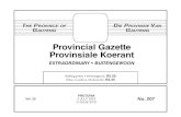 Provincial Gazette Provinsiale Koerant · 2019-07-03 · PROVINCIAL GAZETTE, EXTRAORDINARY, 3 JULY 2019 No.207 11 Form 2 GENERAL NOTICE NOTICE 1029 OF 2019 Gauteng Liquor Act, 2003