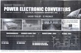 POWER ELECTRONIC CONVERTERS A TWO DAY WORKSHOP … · "Recent Trends in Power Electronic Converters About the Department The department of Electrical Engineering was established in