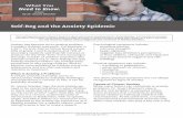 Self-Reg and the Anxiety Epidemic€¦ · This Shanker Self-Reg® resource was developed by Dr. Stuart Shanker and The MEHRIT Centre. Updated and copyright 2018. This Self-Reg Information