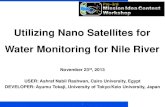 Utilizing Nano Satellites for Water Monitoring for Nile River · Measurement Error; • Average: -0.4 cm • Sigma: 0.8 cm ] Observed value [cm] Source: Water level monitoring by