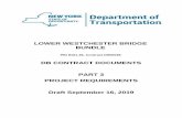 DB CONTRACT DOCUMENTS PART 3 PROJECT ......2019/09/16  · New York State Department of Transportation Lower Westchester Bridge Bundle iii Part 3 - Project Requirements PIN 8101.46,