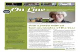 Pam Spettel Named Communicator of the Year€¦ · Writing, design and photography tips for Ruralite Services utility communicators and freelance writers Topics and tentative dates