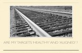 ARE MY TARGETS ‘HEALTHY’ AND ‘ALIGNED’ · Gradation target 4. Using unique examples and opinion, [students will be able to] effectively explain the main causes of World War