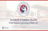 Account Creation Guide - FEMA.gov€¦ · Account Creation Guide FEMA Grants Outcomes (FEMA GO) April 2020 . Table of Contents . ... Table of Contents FEMA GO - Background : FEMA