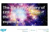 The Big Bang Theory of EPR Implementation – the Yorkshire ...€¦ · The Big Bang Theory of EPR Implementation ... 1 st big bang! Calderdale and Huddersfield 820 beds 29/30. th.