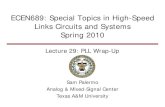 ECEN689: Special Topics in High-Speed Links Circuits and ...ece.tamu.edu/~spalermo/ecen689/lecture29_ee689_pll_