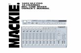 1402-VLZ PRO 14-Channel Mic/Line Mixer Owner's …pdf.textfiles.com/manuals/SOUND/MIXERS/1402vlzpro_om.pdf1402-VLZ PRO 14-CHANNEL MIC/LINE MIXER OWNER’S MANUAL L MONO L MONO L MONO