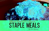 Staple Meals - Weight Loss Cookbook · The Nigerian Weight Loss Cookbook This section of the cookbook is to show you how to prepare regular staple meals in a healthy way. There is