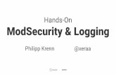 Hands-On ModSecurity & Logging · A1:2017-Injection  Top_10-2017_Top_10 4 4@xeraa