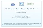 The Structure of Sparse Random Bipartite Graphsdmg.tuwien.ac.at/nfn/WDM2008/talks/wdm_cuckoo.pdf · Random Bipartite Graphs Introduction • Random Bipartite Graphs • First Results