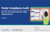 Poster Compliance Audit€¦ · turned on and you have the volume turned up If you are signed on more than once, please locate the duplicate log-in and close it. This will create