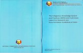 The lndigenous Knowledge and (lKSPs) and Customary (CLs ...ncipr1.com/wp-content/uploads/2014/10/Primer-NCIP...Southern & Eastern Mindanao. North Western Mindanao. Central Mindanao.