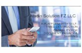 AladinSolution FZ LLC · ALADIN SOLUTION 03 01 02 06 04 05 Core Skills Team ofpassionateandmotivatedprofessionalswhobringtothetable averynicheskillsetaroundDesignThinking,DigitalMarketing,