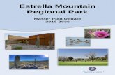Estrella Mountain Regional Park - Maricopa County Parks...1988 Estrella Mountain Regional Park Long-Range Master Plan 2016 Estrella Mountain Regional Park Master Plan update {This