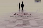 Salve Regina - Brilliant Classics · Salve Regina is one of the four Marian antiphons, along with Regina Coeli, Ave Regina Coelorum and Alma Redemptoris Mater, and it is traditionally