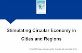Stimulating Circular Economy in Cities and Regions...C.E. and key policies for cities Circular economy GHG emissions in the EU28 in 2017 Waste management 3% Reduction potentional via