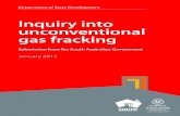 Department for Energy and Mining - Energy Resources Division …energymining.sa.gov.au/__data/assets/pdf_file/0018/... · 2015-09-25 · Inquiry into unconventional gas (fracking):
