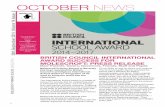 OCTOBER Newsletter 2014 - WordPress.com · 10/9/2014  · NEWSLETTER Molescroft Primary School in Beverley has been awarded the British Council’s prestigious International School