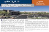 Press Release - Equus...Press Release. Equus Announces the Sale of a . Premier Class-A Office Complex in . Scottsdale, Arizona. E. quus Capital Partners, Ltd. (“Equus”), one of