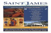 exáà |Ç à{x cxtvx Éy V{Ü|áà - Saint James the Apostle · 10/5/2014  · S AINT JAMES the APOSTLE CHURCH A Welcoming Community of Faith in the Heart of Springfield 45 SOUTH